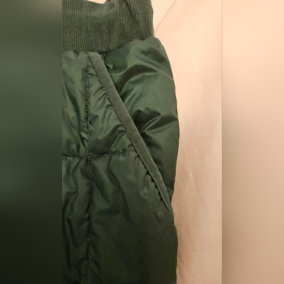 Warm Green Quilted Pants - Picture 4 of 5